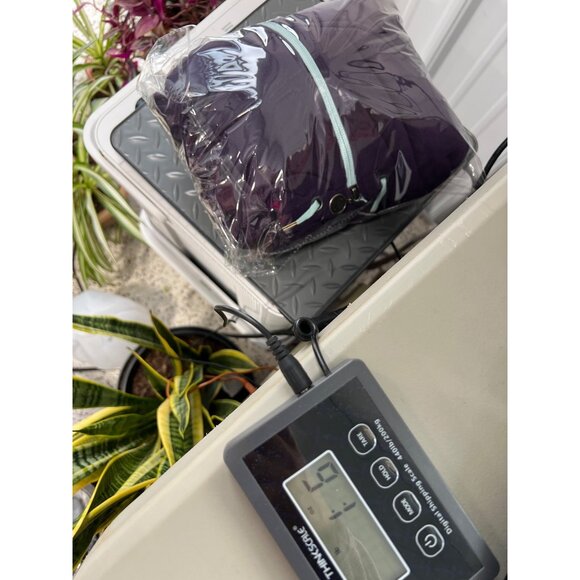 Under Armour Performance Half Zip Fleece Pullover Women XL Mock Neck Purple Cozy - Picture 8 of 8